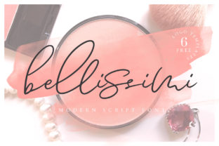Bellissimi: A Font That Breathes Romance Into Every Craft
