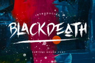 Blackdeath: A Script Handwritten Font That Breathes Life Into Your Creations