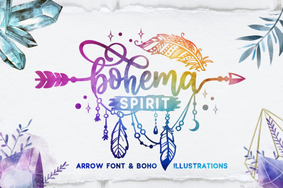 Bohema Spirit: A Script Font That Elevates Digital Branding