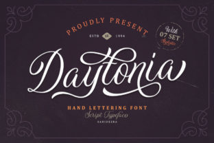 Daytonia: A Script Font for Creative Web Design and Brand Identity