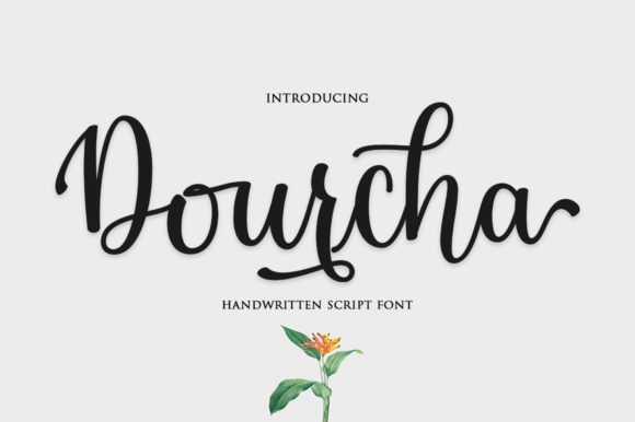 Dourcha: A Script Font for Elegant Editorial Design