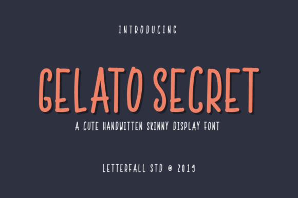 Gelato Secret: A Versatile Sans Serif Font for Modern Campaigns