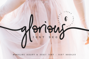 Glorious Duo: A Script Handwritten Font for Editorial Design and Branding
