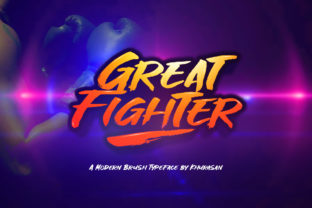 Great Fighter: A Script Handwritten Font That Elevates Brand Identity