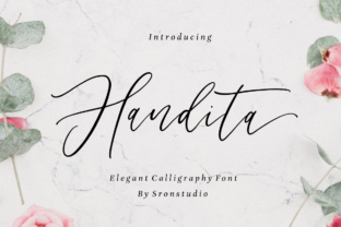 Handita: A Script Handwritten Font That Elevates Branding