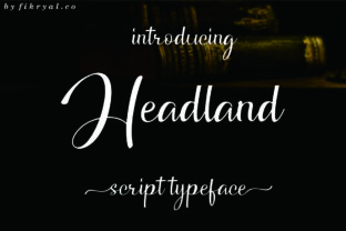 Headland: A Script Font That Elevates Your Brand’s Visual Identity