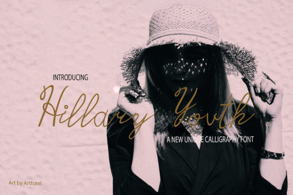 Hillary Youth: The Script Font That Elevates Your Campaigns