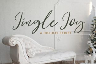 Jingle Joy: A Script Font for Elegant and Readable Editorial Design