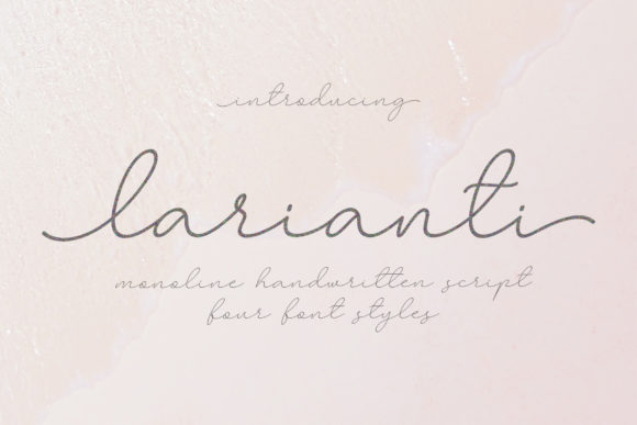 Larianti Monoline: The Font That Elevates Your Campaigns