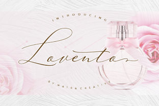 Lovento: A Script Handwritten Font for Creative Crafters and Product Makers