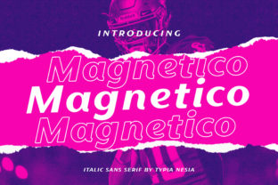 Magnetico: A Modern Sans Serif Font for Creative Crafters