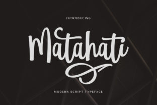 Matahati: A Script Font That Breathes Life Into Handmade Creations