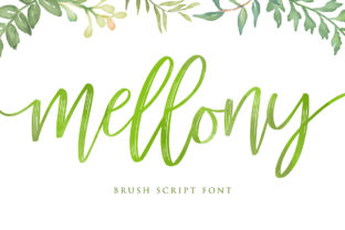 Mellony: A Script Handwritten Font for Creative Branding