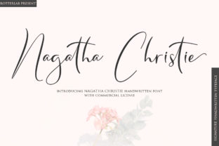 Nagatha Christie: A Script Handwritten Font for Standout Branding