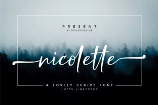 Nicolette Script: A Font That Breathes Life into Handmade Creations