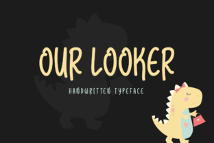 Our Looker: A Script Handwritten Font for Creative Crafters