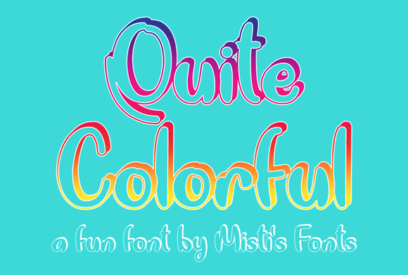 Quite Colorful: The Font That Elevates Your Brand
