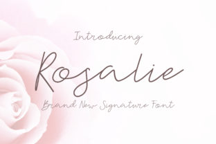 Rosalie: A Script Font for Editorial Elegance and Brand Identity