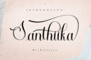 Santhiika: A Script Font for Modern Web Design