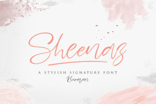 Sheenaz: A Light Handwritten Font for Creative Crafters