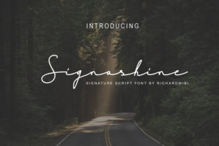 Signashine: The Script Handwritten Font for Powerful Digital Branding