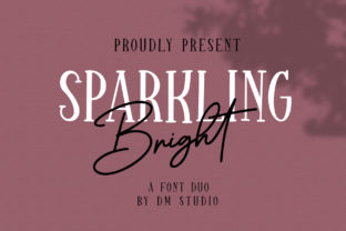 Sparkling Bright Duo: A Font for Crafting Magic