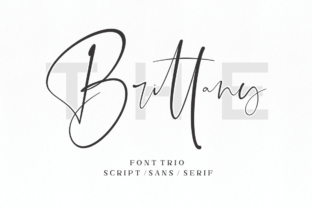The Brittany: A Script Handwritten Font for Elegant Branding
