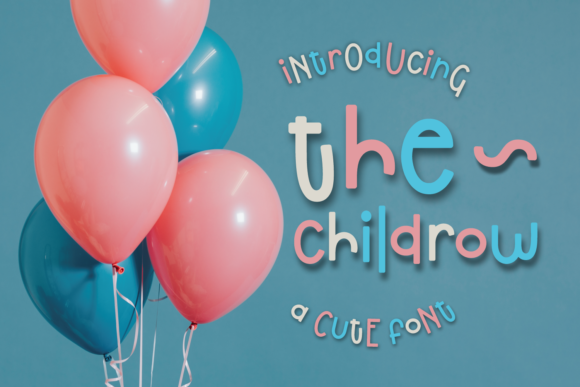 The Childrow: A Script Handwritten Font for Kids-Themed Crafting