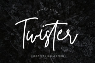 Twister Script: A Beautiful Handwritten Font for Editorial Design