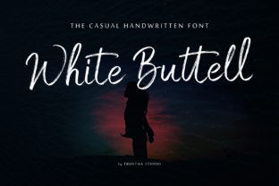 White Buttell: A Versatile Script Handwritten Font for Designers
